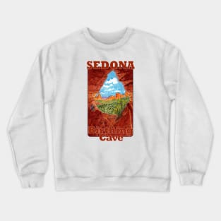 Birthing Cave, Sedona Crewneck Sweatshirt